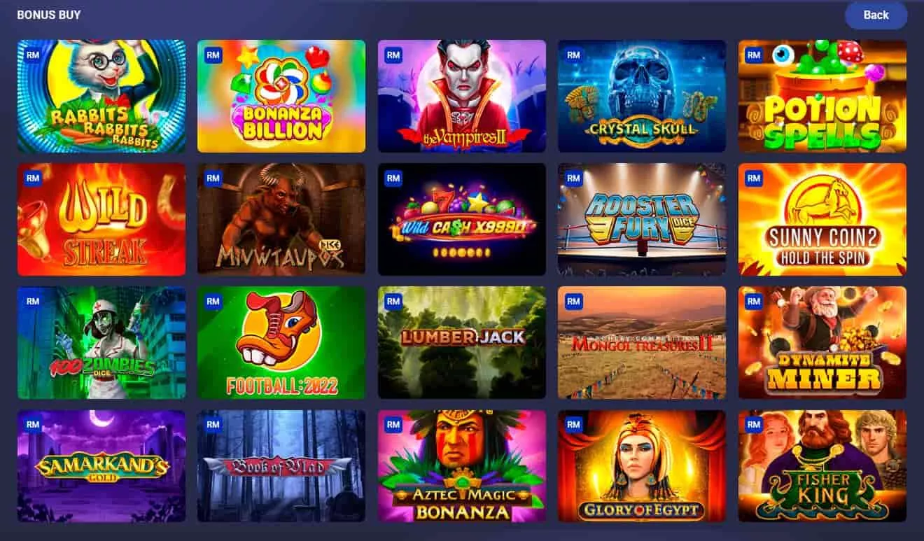 legzo casino games